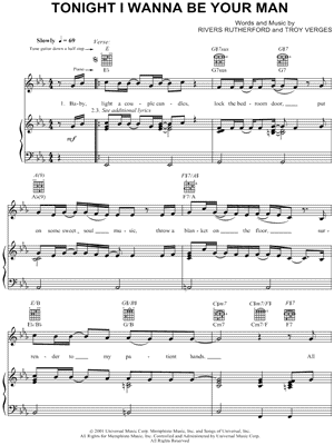 Tonight I Wanna Be Your Man