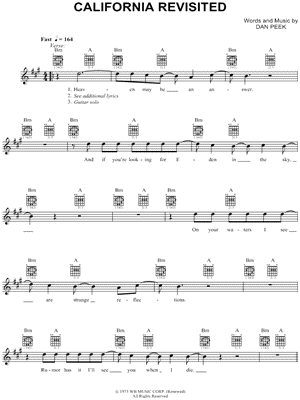 California Revisited