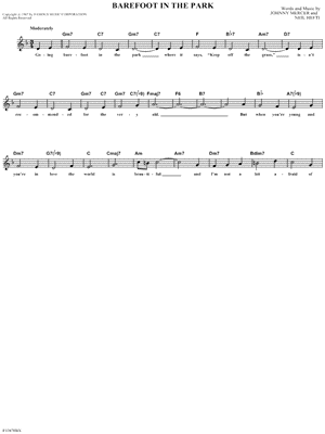 Barefoot In the Park