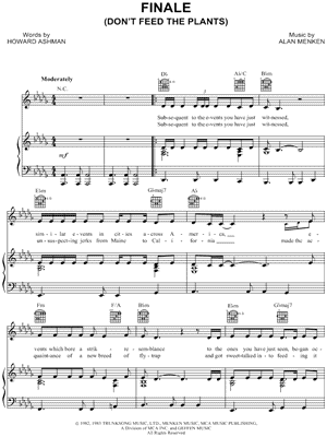 Finale from Little Shop of Horrors