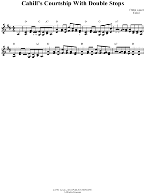 Cahill's Courtship With Double Stops