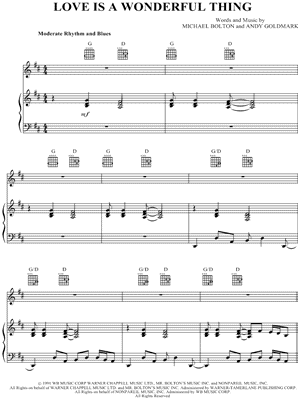 Love Is a Wonderful Thing