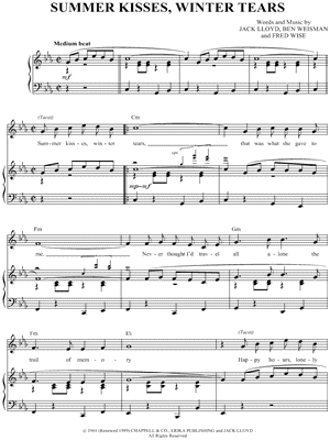 Summer Kisses, Winter Tears