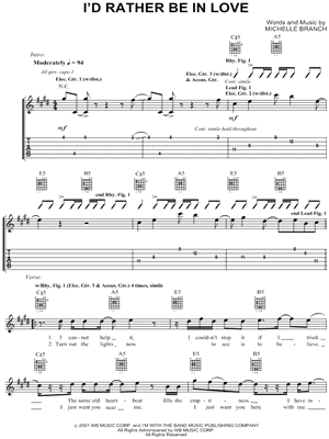 I'd Rather Be In Love