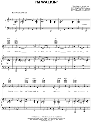 I'm Walkin'