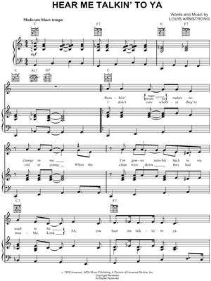 Hear Me Talkin' To Ya