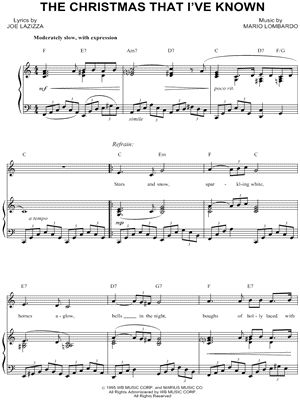 The Christmas That I've Known