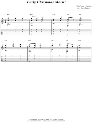 Early Christmas Morn'