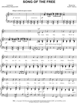 Song of the Free