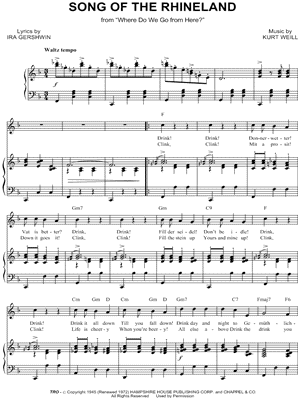 Song of the Rhineland