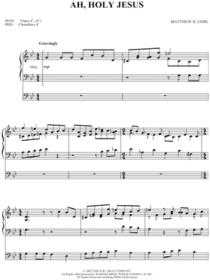Ah, Holy Jesus