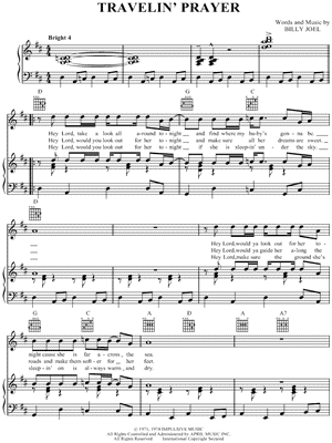 Travelin' Prayer