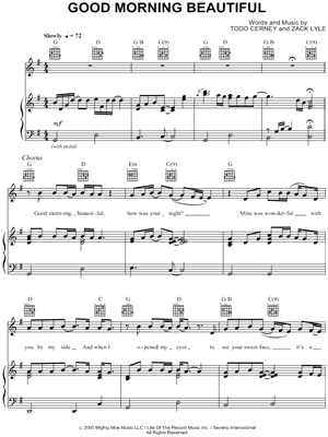 Good Morning Beautiful