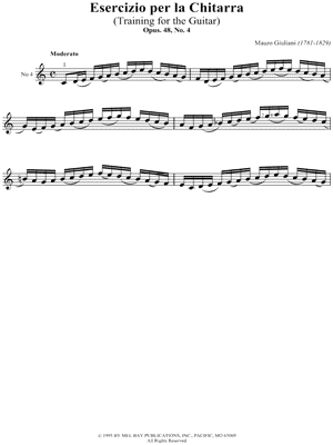 Esercizio Per La Chitarra No. 4