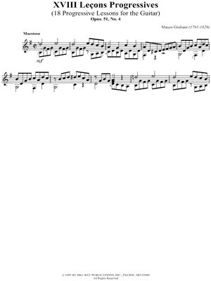 XVIII Lecons Progressives No. 4