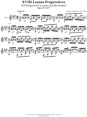 XVIII Lecons Progressives No. 9