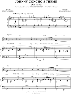 Johnny Concho's Theme