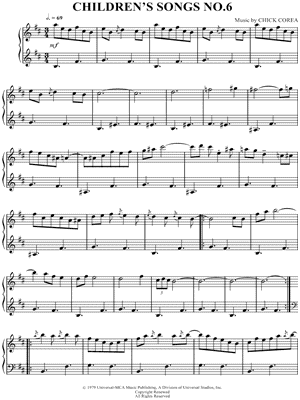 Children's Songs No.6