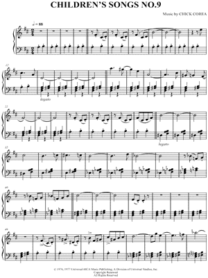 Children's Songs No.9