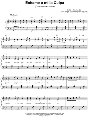 Echame a Mi La Culpa