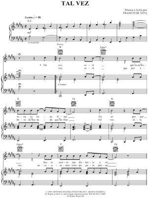 Tal Vez