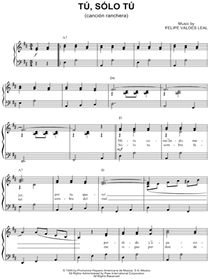 Tu... Solo Tu