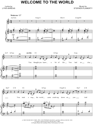 Welcome To the World