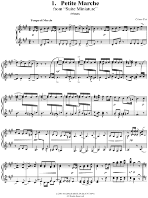 1. Petite Marche (Primo)