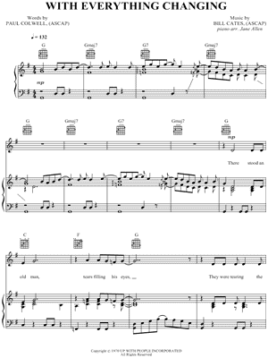 With Everything Changing