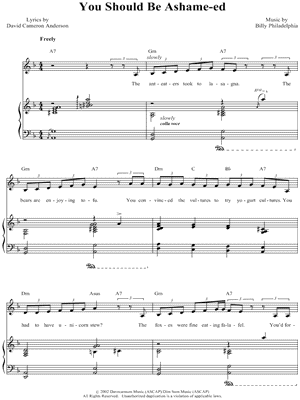 You Should Be Ashame-Ed