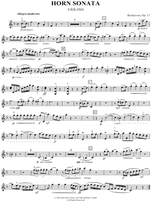 Horn Sonata, Op. 17