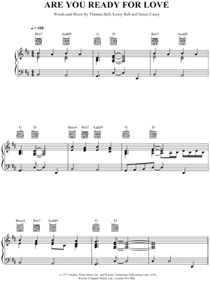 Are You Ready for Love