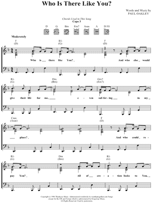 Who Is There Like You?