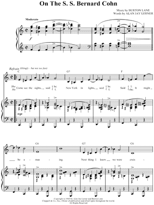 On the S. S. Bernard Cohn