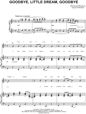 Goodbye, Little Dream, Goodbye