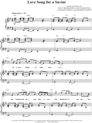 Love Song for a Savior