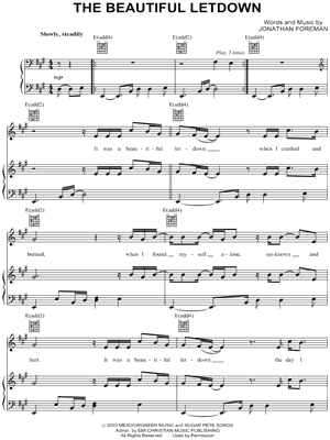 The Beautiful Letdown