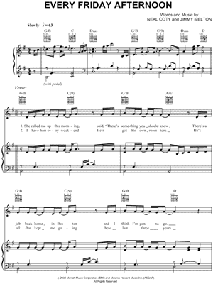 Every Friday Afternoon