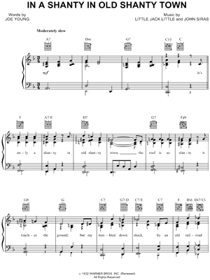 In a Shanty In Old Shanty Town