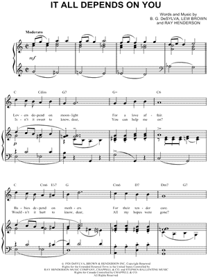 It All Depends on You