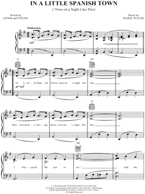 In a Little Spanish Town