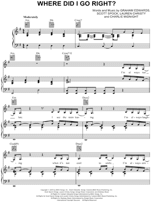 Where Did I Go Right?