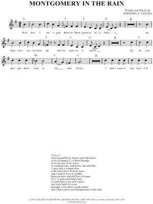 Montgomery In the Rain