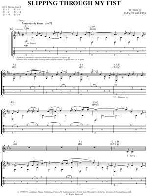 Slipping Through My Fist