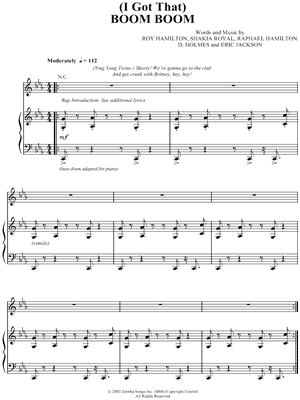 (I Got That) BOOM BOOM