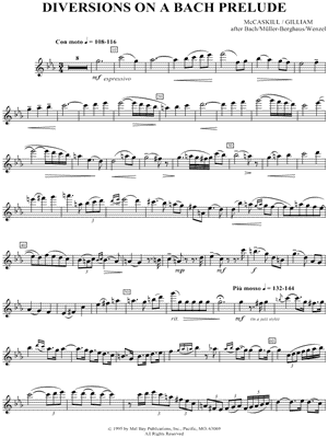 Diversions on a Bach Prelude