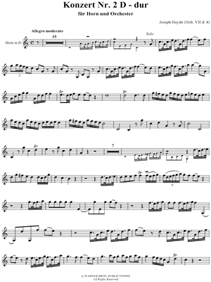 Konzert Nr. 2 D - Dur