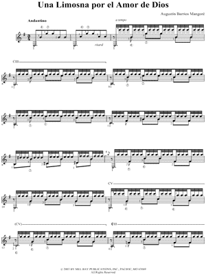 Una Limosna Por El Amor De Dios