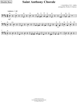 Saint Anthony Chorale - Bass