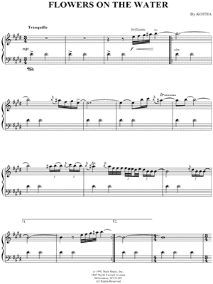 Flowers on the Water